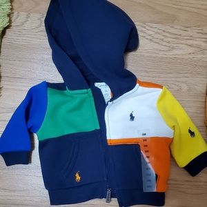Ralph Lauren Polo Hoodie (Infant Size 3 months)  *NEW*